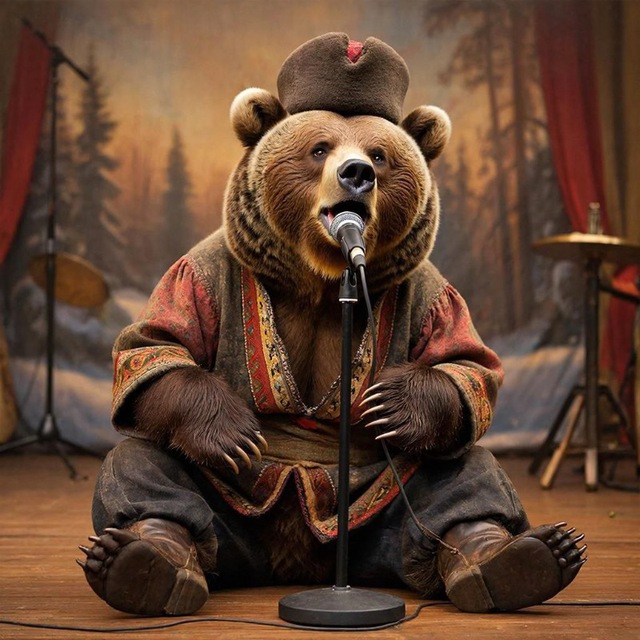 Музыкальный медведь